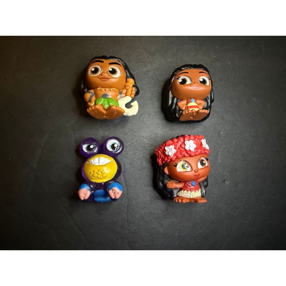 Moana Doorables Lot Moana Maui Disney Mini Figures Island Princess Bundle